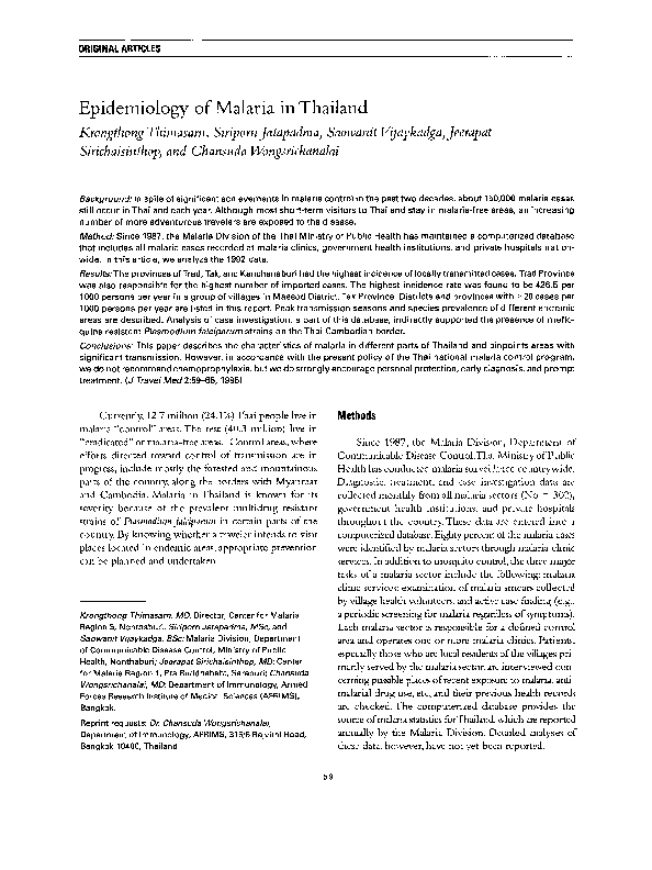 Prevention and control of malaria pdf image