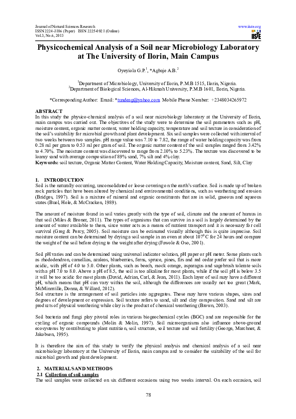 Physicochemical vs physicochemical image