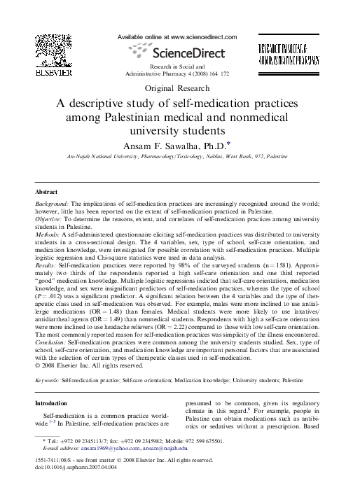 Benefits of self-medication image