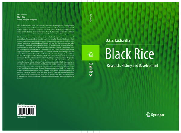 (PDF) Black Rice Research, History and Development