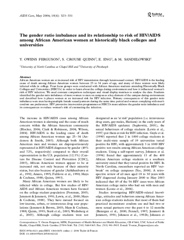 Gender imbalance essay picture