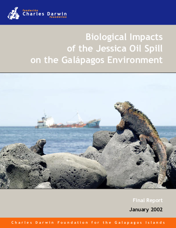(PDF) Introduction biological impacts of the Jessica oil spill on the