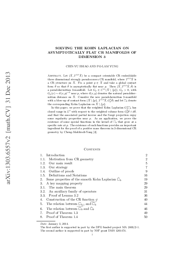 pdf-solving-the-kohn-laplacian-on-asymptotically-flat-cr-manifolds-of