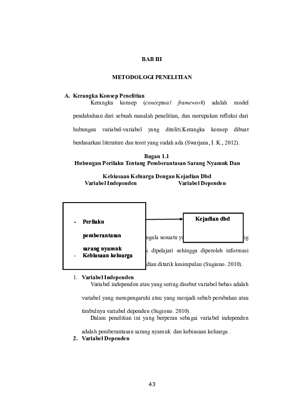 Bab Iii Kerangka Konseptual Dan Hipotesis Iii Pdfbagan 3 1 Kerangka Konseptual Hubungan Tingkat Pengetahuan