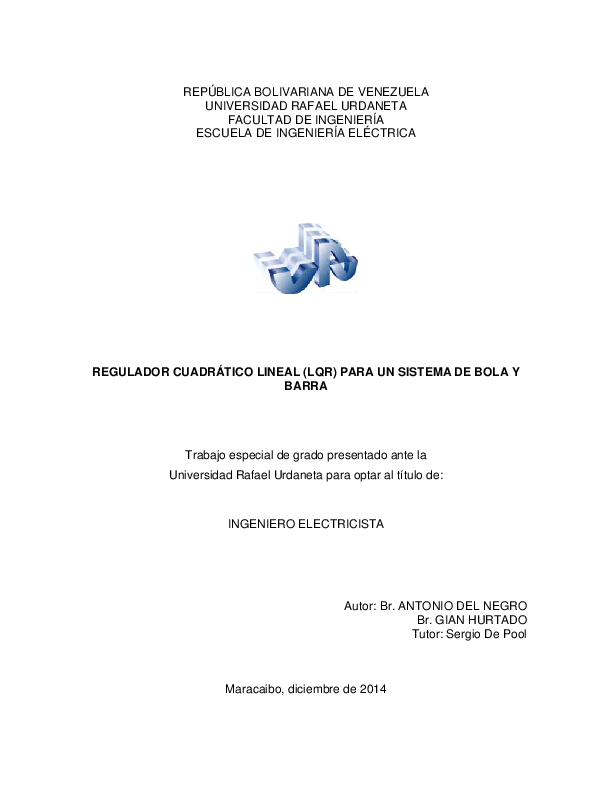 (PDF) REPÚBLICA BOLIVARIANA DE VENEZUELA UNIVERSIDAD RAFAEL URDANETA ...