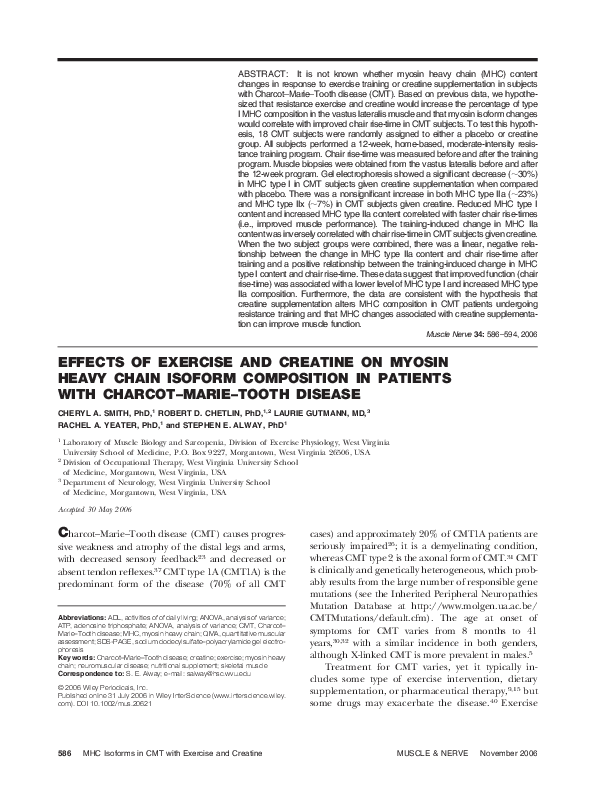 Creatine effects on liver image