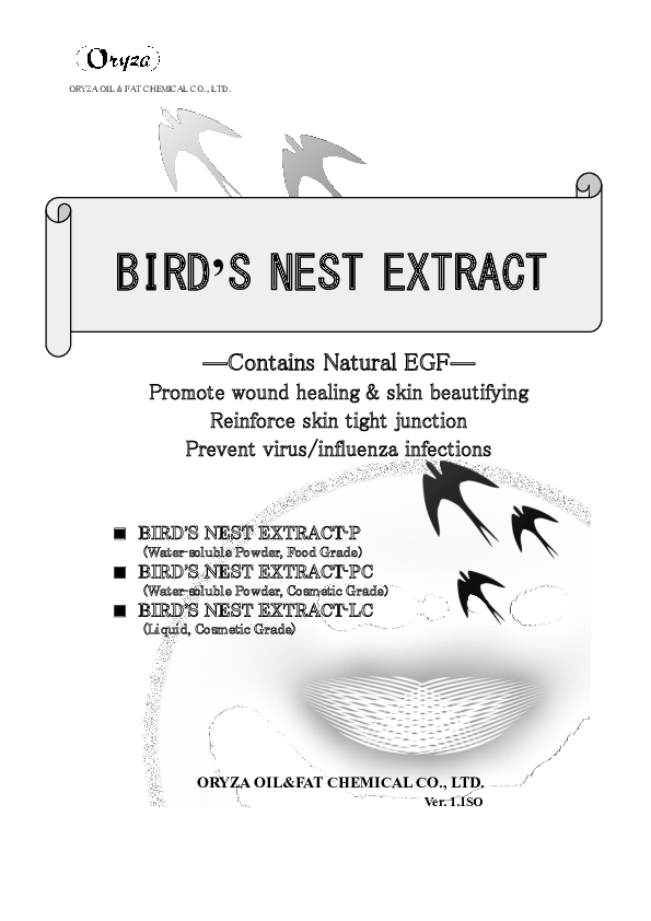 (PDF) CATALOGUE BIRD'S NEST EXTRACT ver.1. Sim95 Dian Academia.edu