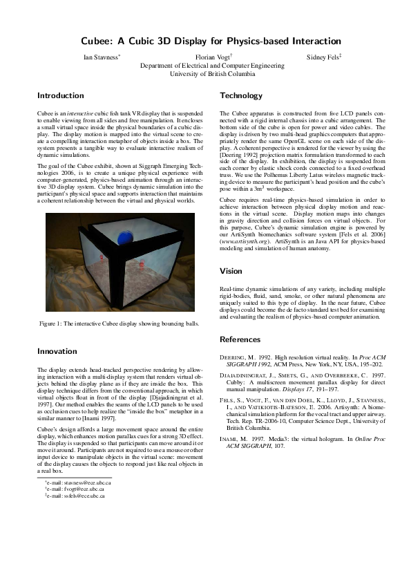 (PDF) Cubee