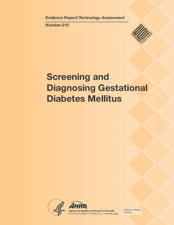 (PDF) Screening and diagnosing gestational diabetes mellitus | Dion ...