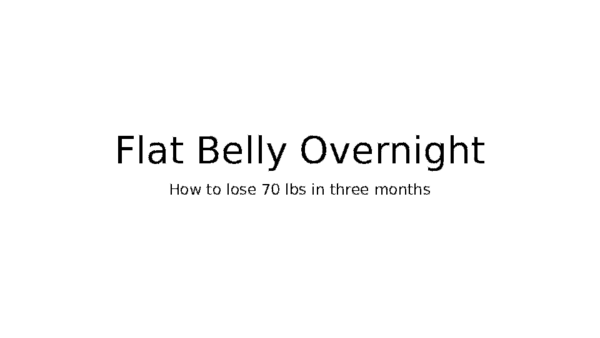 Flat Belly Overnight >> Ppt Flat Belly Overnight Herbert Baker Academia Edu Flat Belly Overnight >> Ppt Flat Belly Overnight Herbert Baker Academia Edu