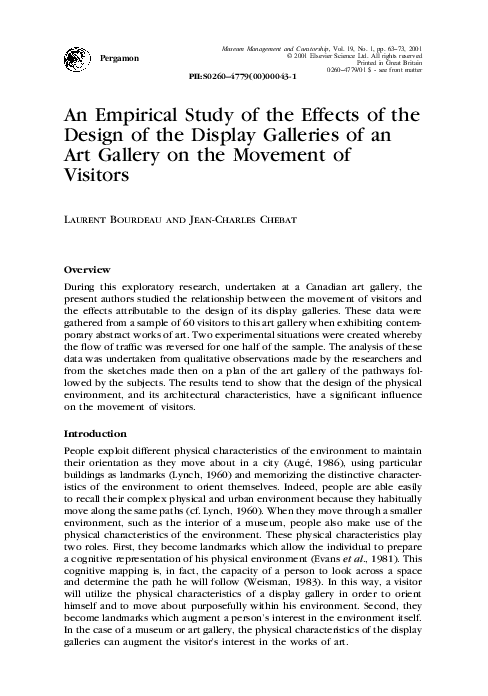 (PDF) An Empirical Study of the Effects of the Design of the Display ...