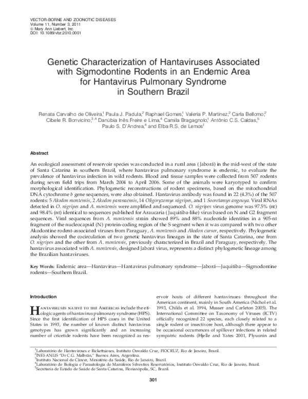 Symptoms of hantavirus image