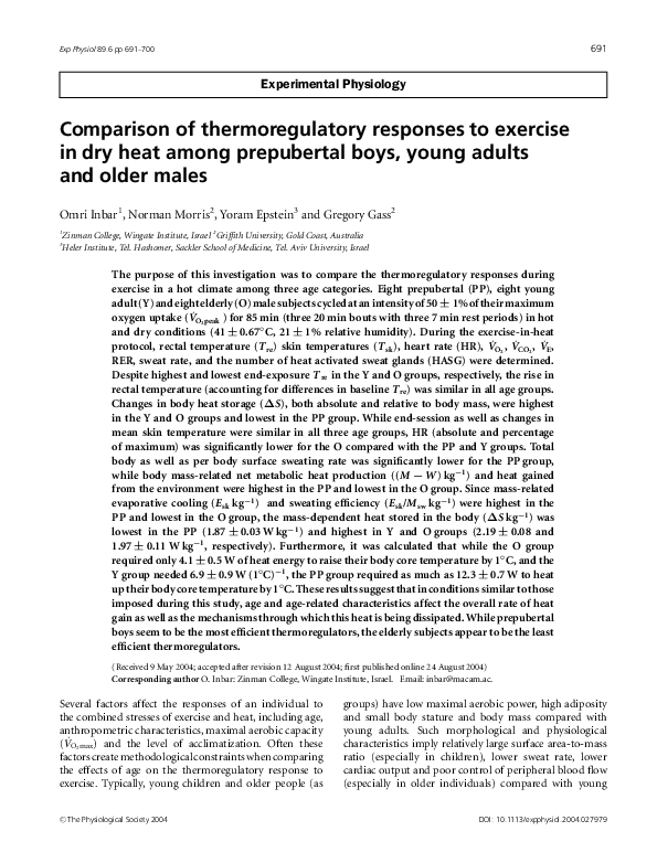 (PDF) The effect of restricted arm swing on energy expenditure in healthy men Ziva Yizhar and