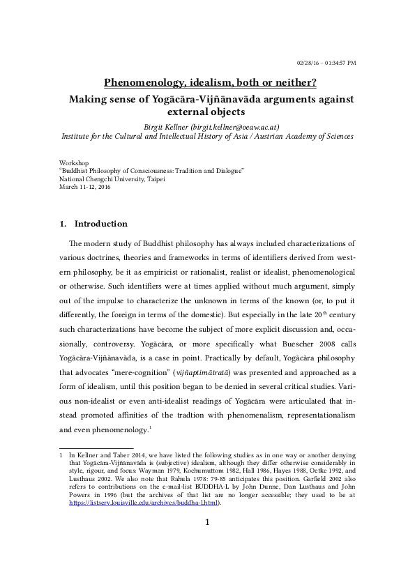 Idealism theory of knowledge picture