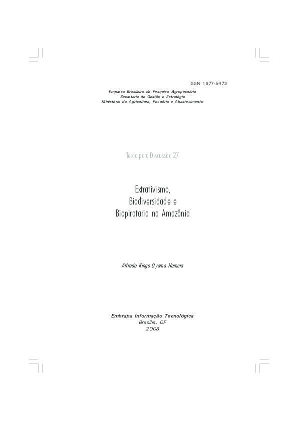 (PDF) Empresa Brasileira de Pesquisa Agropecuária EMBRAPA Sergio Schneider Academia.edu