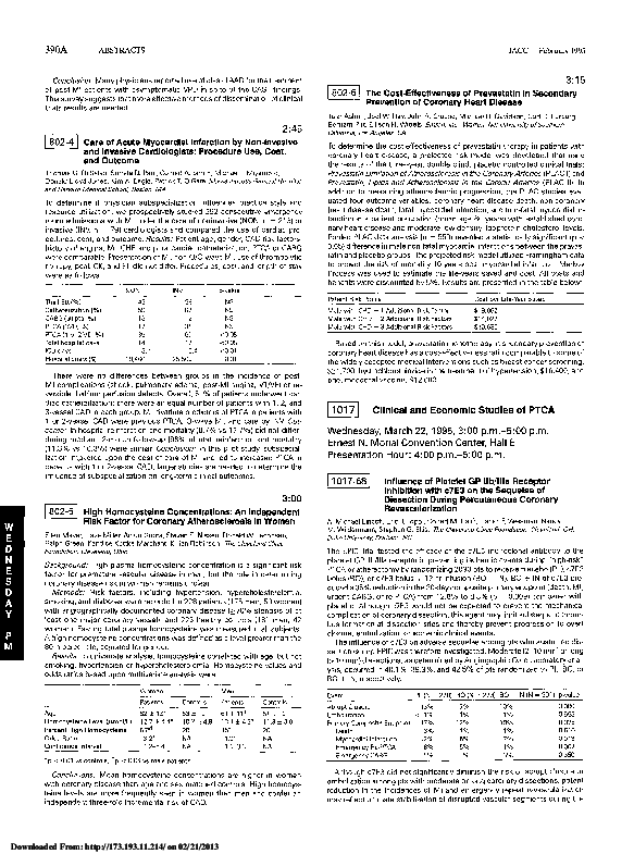 Pdf 1017 68 Influence Of Platelet Gp Iib Iiia Receptor Inhibition With C7e3 On The Sequelae Of Dissection During Percutaneous Coronary Revascularization Harlan Weisman Academia Edu