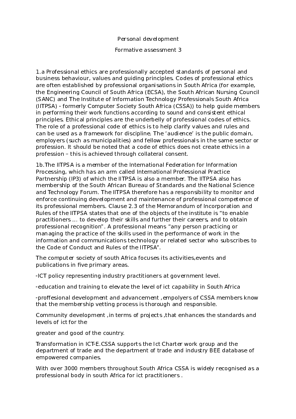 Forensic science work placement personal development essay 06 image