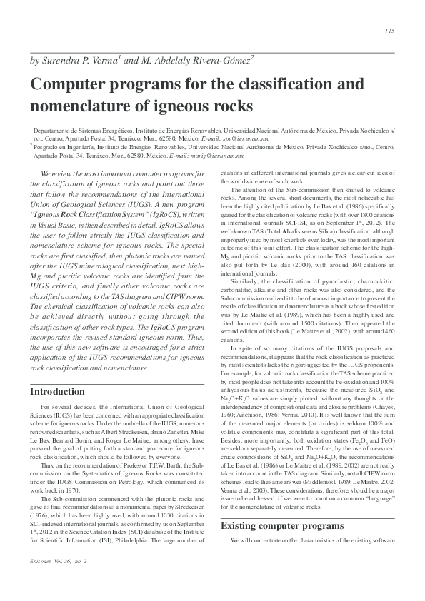 (PDF) Computer programs for the classification and nomenclature of ...