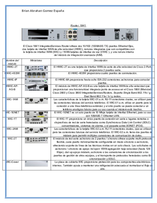 (DOC) Router Redesss-Brian Abrahan Gomez España