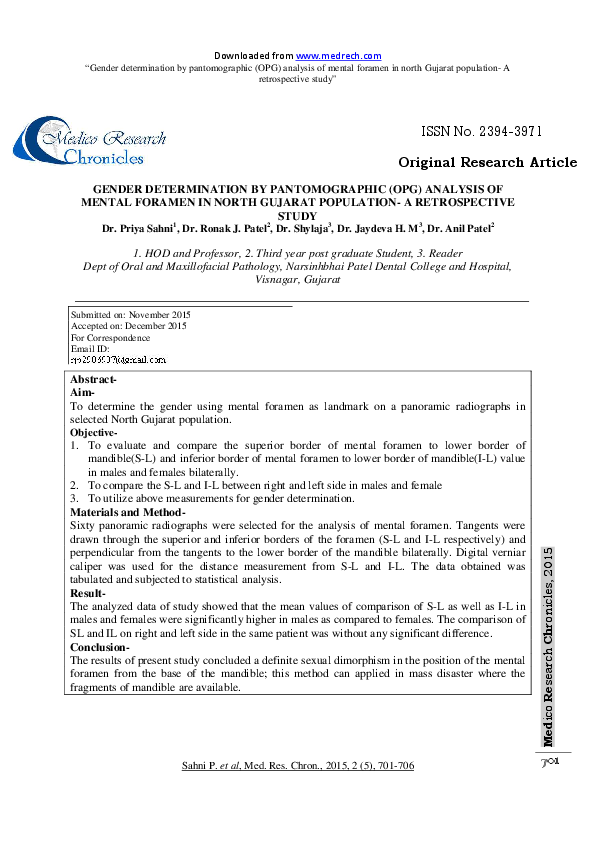 Gender determination essay image