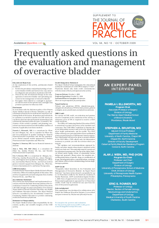 (PDF) Frequently asked questions in the evaluation and management of ...