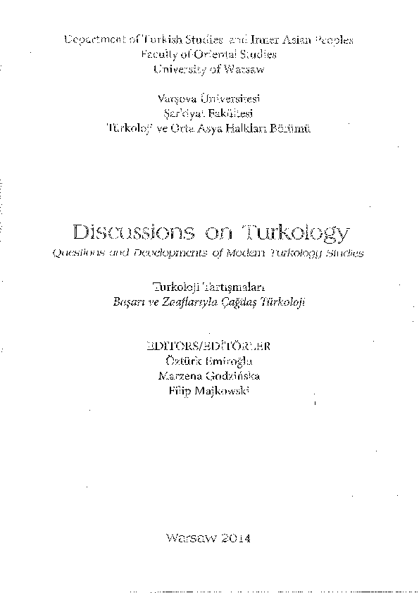 (PDF) Codex Cumanicus'ta Ünlülerin İmlası I: Düz Ünlüler