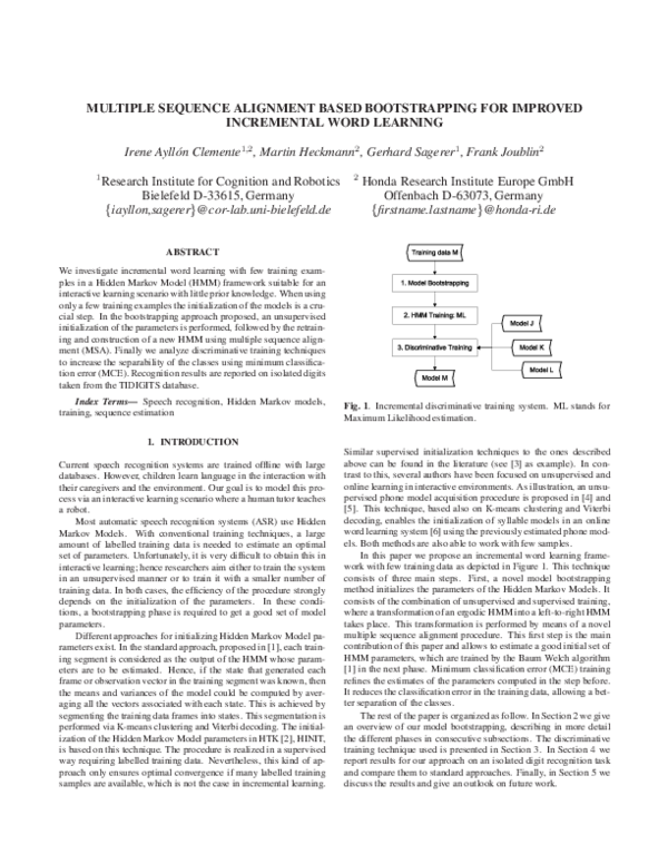 (PDF) Multiple sequence alignment based bootstrapping for improved ...