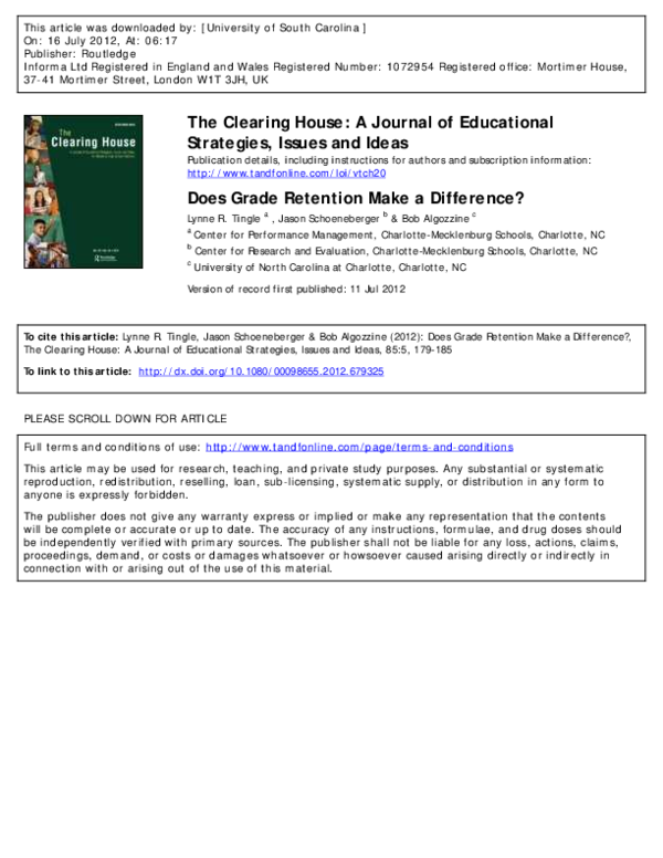 Grade retention essay picture