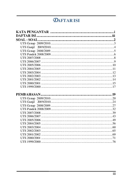 Pdf Soal Pembahasan Uts Kalkulus I