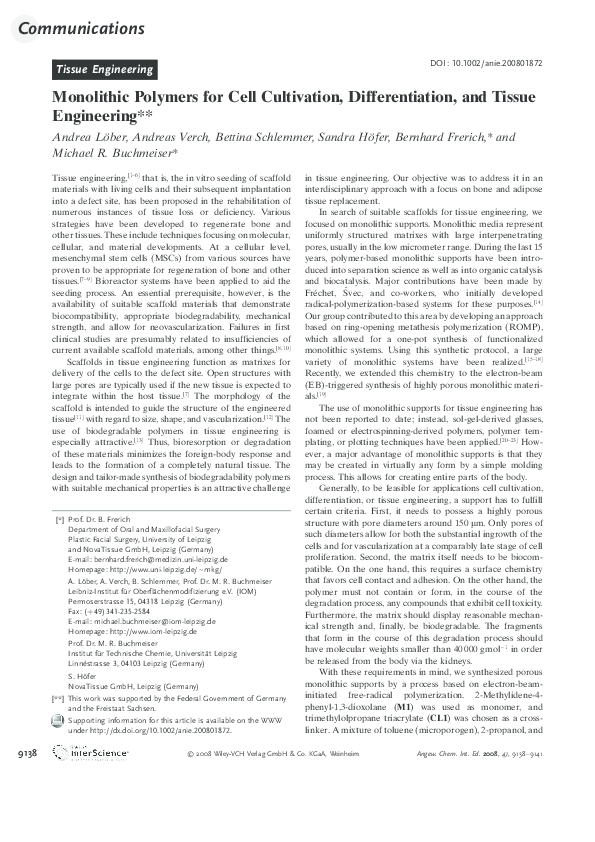 Examples of tissue engineering image