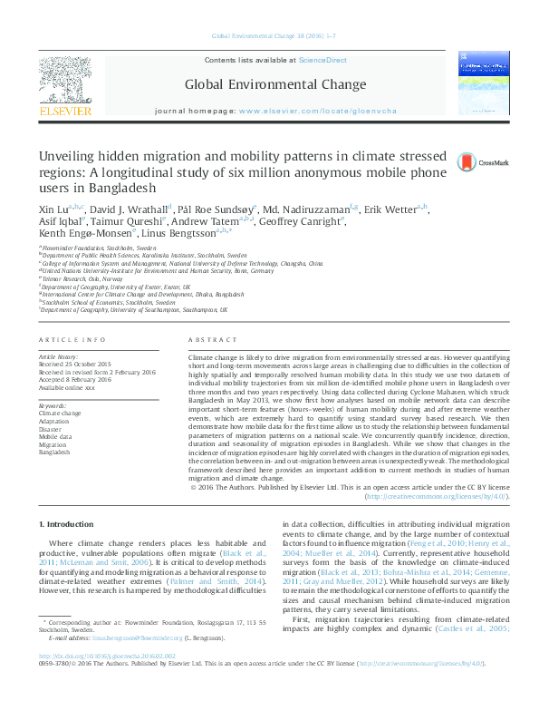 (PDF) Unveiling hidden migration and mobility patterns in climate ...