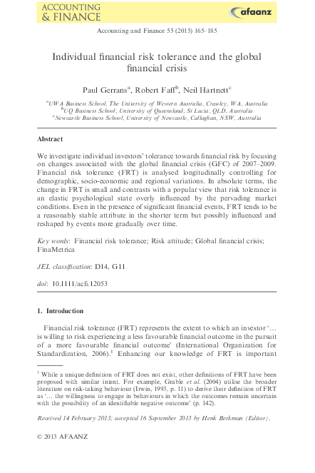Financial risk perception is an influencing factor of picture
