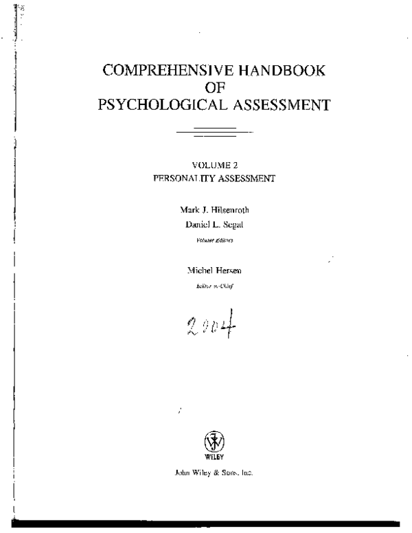 beck hopelessness scale pdf free download