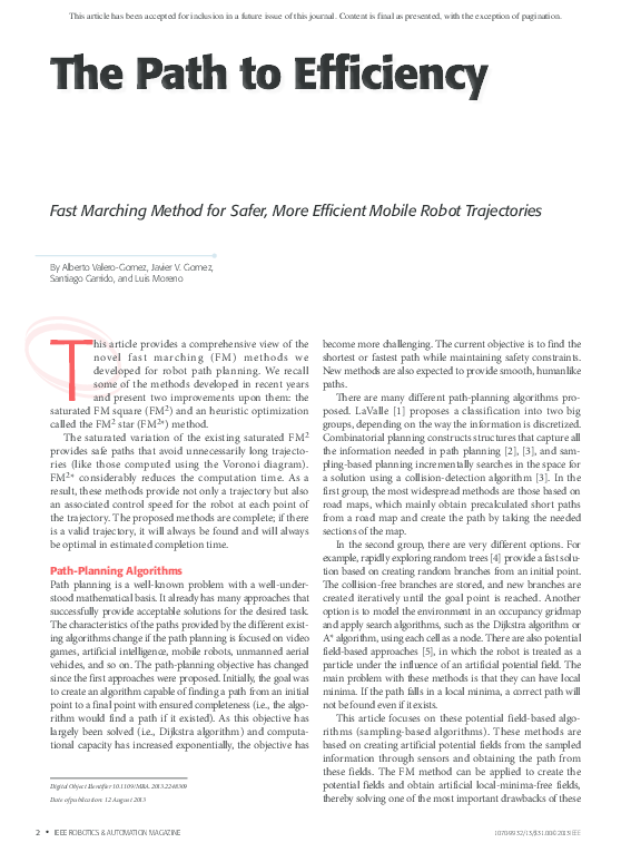 (PDF) The Path to Efficiency