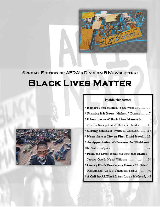 (PDF) Black Lives Matter Division B Newsletter