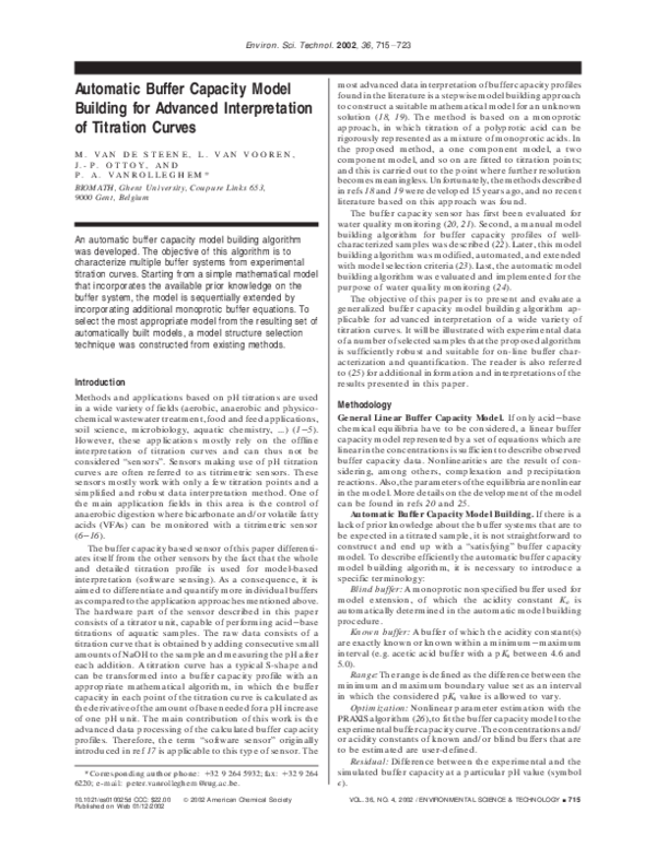 (PDF) Automatic Buffer Capacity Model Building for Advanced ...