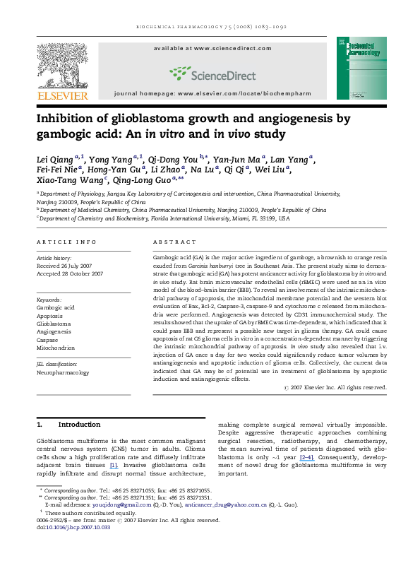 (PDF) Isolation and characterization of cancer stem like cells in human ...