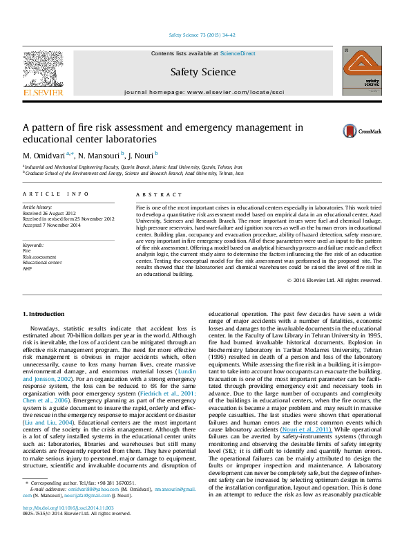 pdf-a-pattern-of-fire-risk-assessment-and-emergency-management-in-educational-center