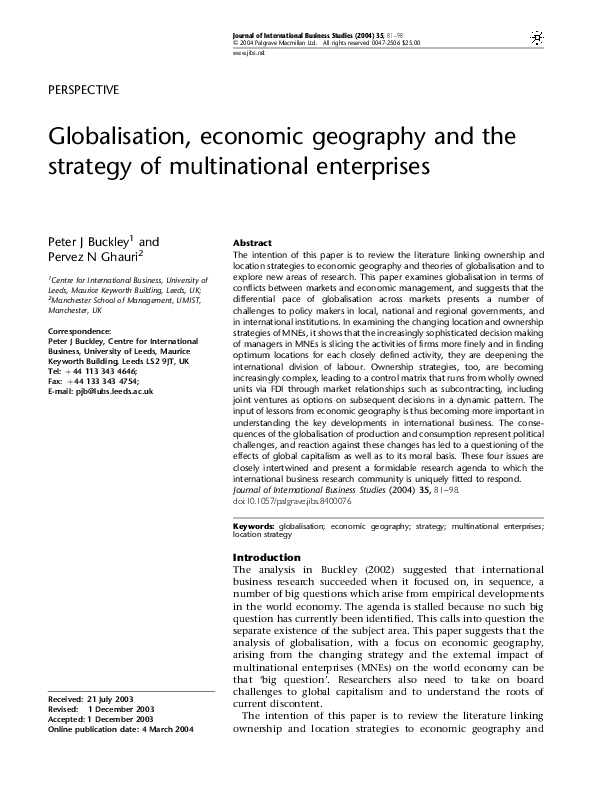 Multinational and transnational companies image