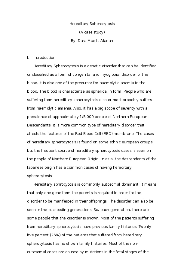 Hereditary spherocytosis symptoms in adults image
