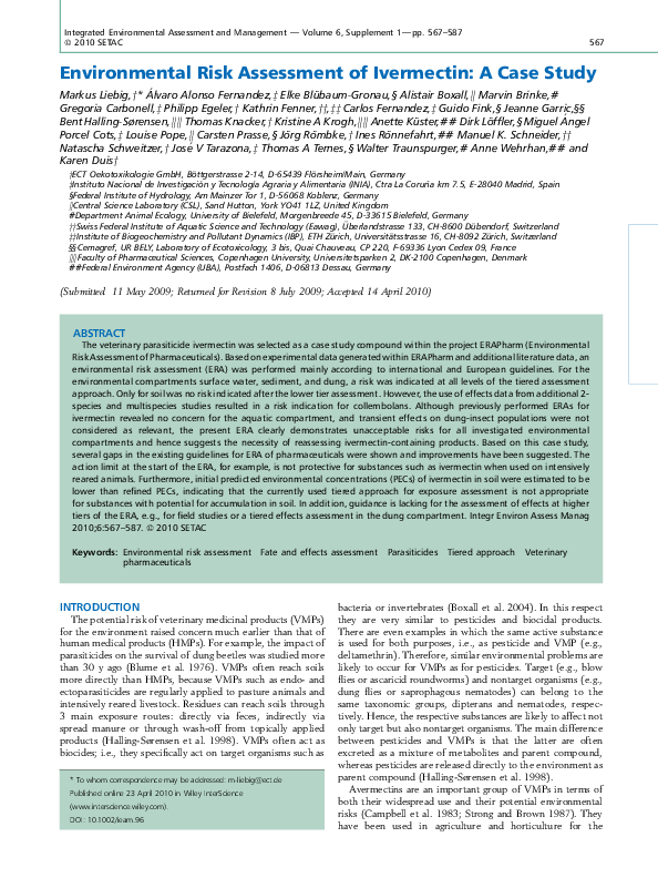 Case study ivermectin picture