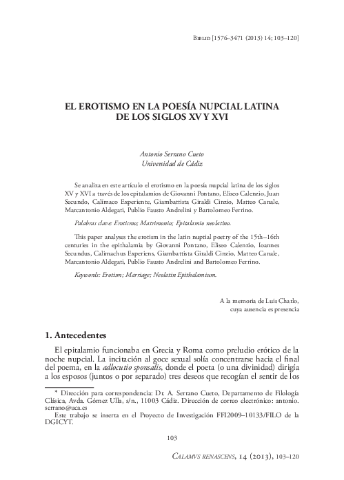 Menú de navegación