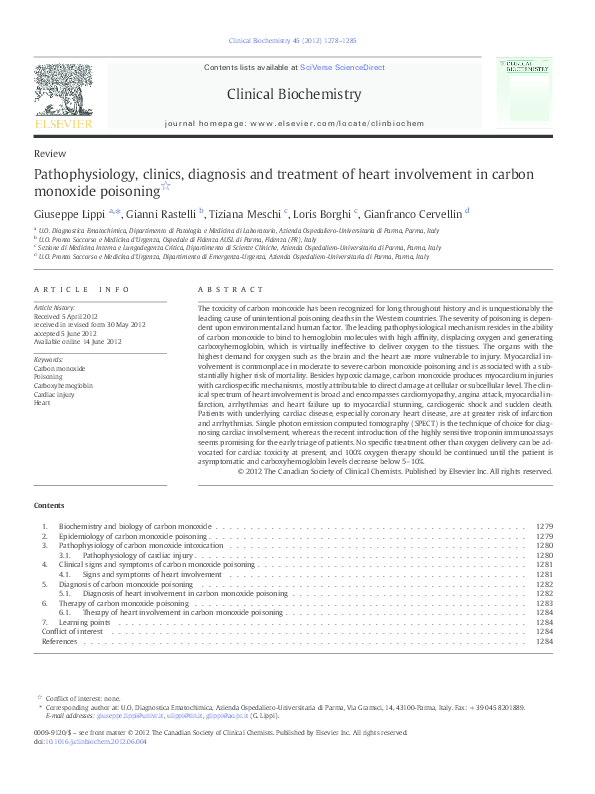 (PDF) Pathophysiology, clinics, diagnosis and treatment of heart ...