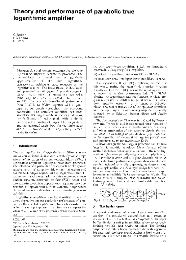 Logarithmic amplifier thesis 05 picture