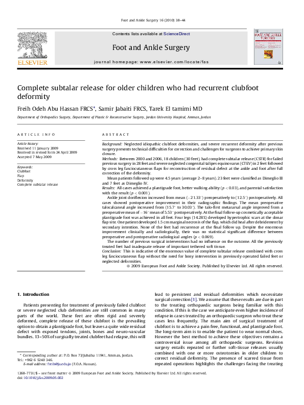 Clubfoot essay 02 picture