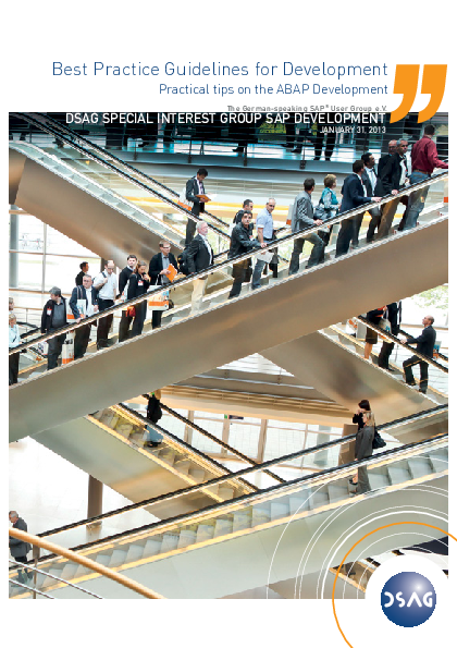 (PDF) Best Practice Guidelines for Development Practical tips on the ...