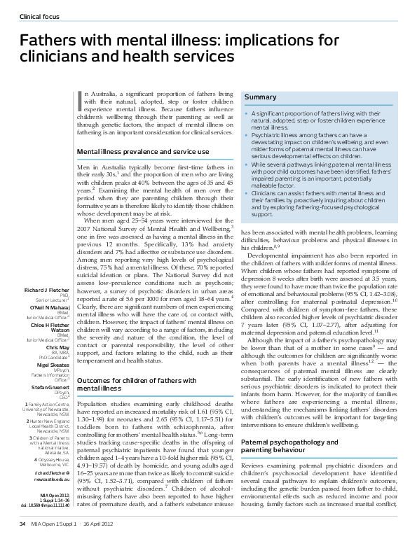 (PDF) The Medical Journal of Australia richard fletcher Academia.edu