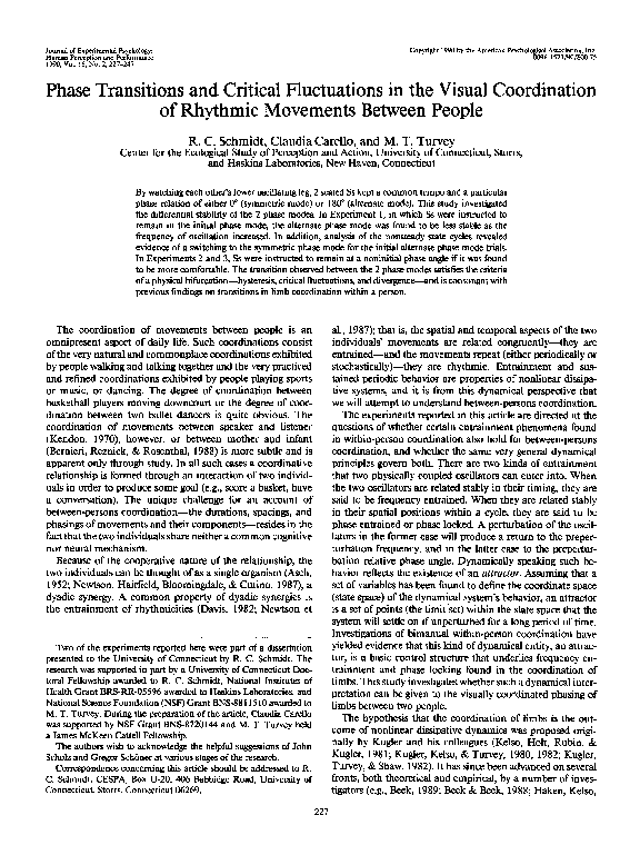 (PDF) Phase transitions and critical fluctuations in the visual ...