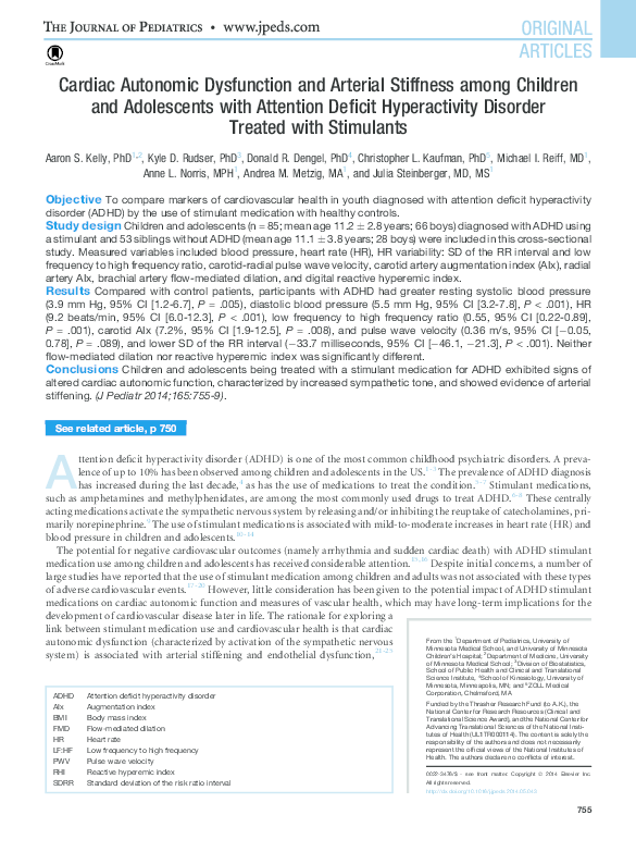 (PDF) Cardiac autonomic dysfunction and arterial stiffness among ...