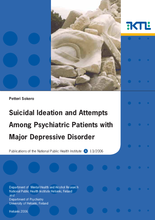 (PDF) Suicidal Ideation and Attempts Among Psychiatric Patients With ...
